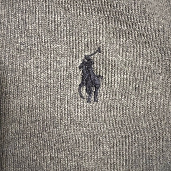 Polo Ralph Lauren Men’s Grey Quarter Zip Sz. XL - Picture 3 of 5